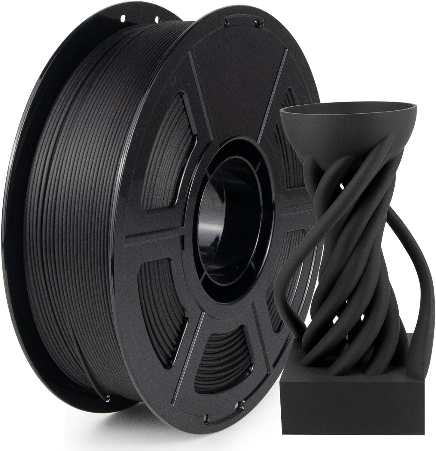 Precision PA6-CF Carbon Fiber Nylon Filament 1.75mm - Ideal for Functional Parts