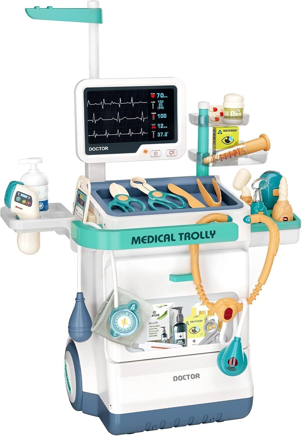 Complete Toddler Doctor Kit with Sound Effects - Perfect Gift for Ages 3-8