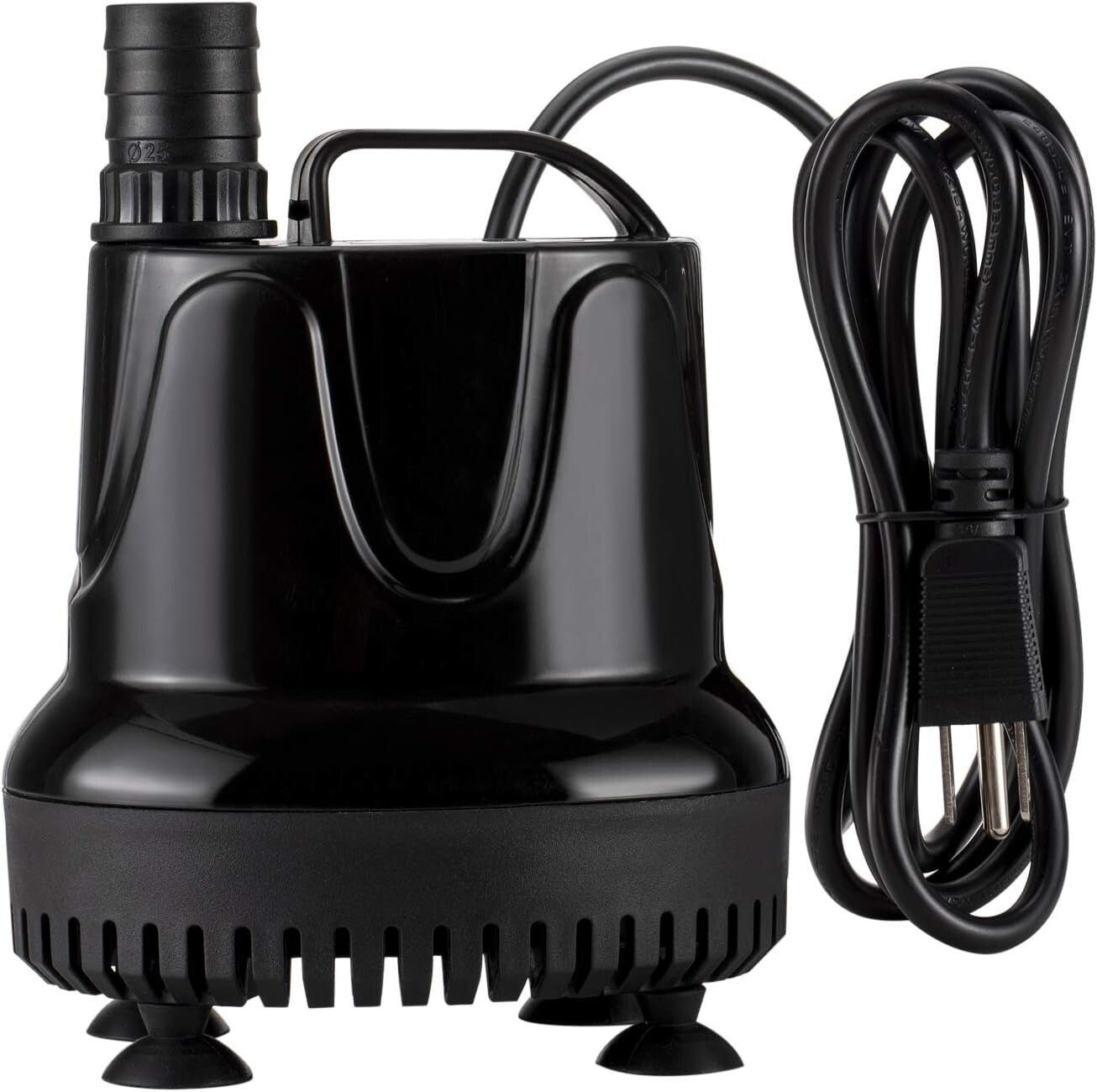 Efficient Submersible Pump 90W for Easy Aquarium Water Transfers - 9.2 ft Lift