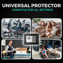 Load image into Gallery viewer, Small Electronic Keypad Safe - 2.8 Cu Ft Cash &amp; Jewelry Protection, Black