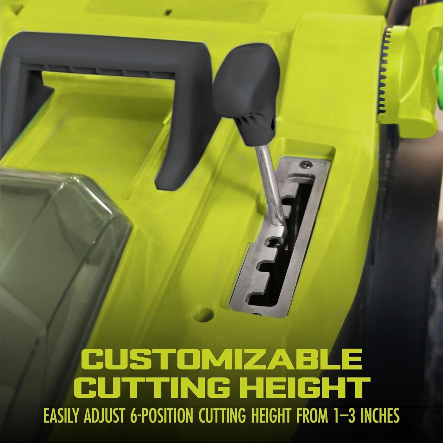 Lightweight 48-Volt Mulching Lawn Mower with Dual Batteries & Adjustable Heights