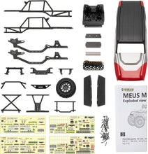 Load image into Gallery viewer, Tailor-Made RC Crawler Body Shell &amp; Frame - Perfect for Axial Bronco JLU B-17
