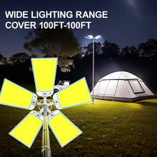 Load image into Gallery viewer, Durable 25000 Lumen LED Camping Light with Adjustable Height and Remote Control
