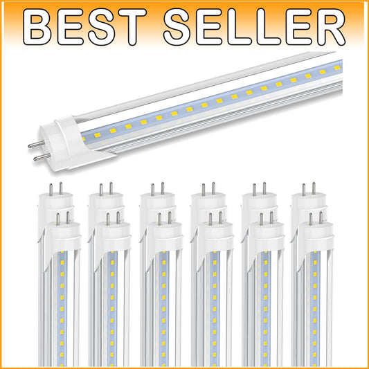 12 Pack 3FT T8 LED Bulbs, 14W Energy-Saving, Plug and Play Installation, 5000K