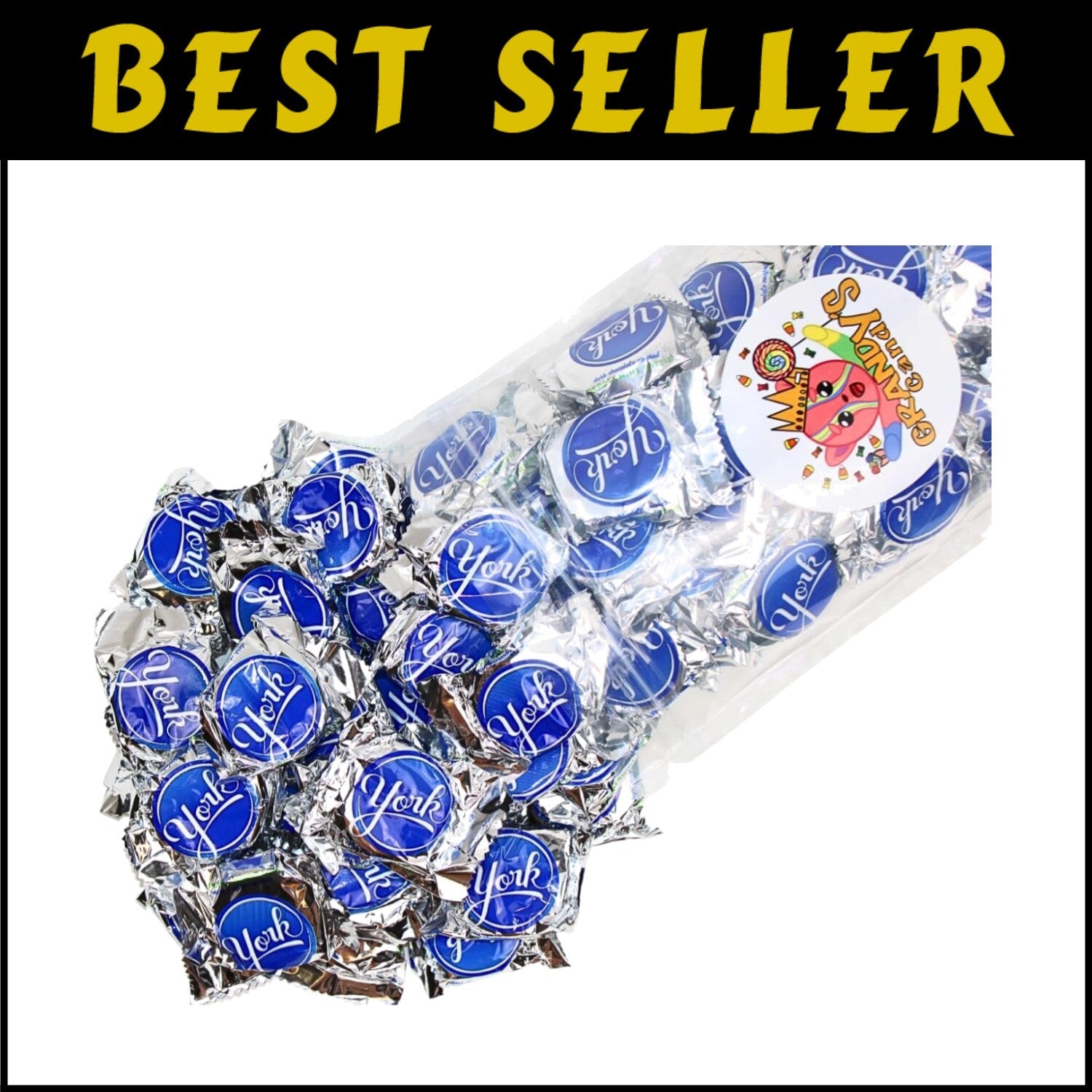 Refreshing Mini York Peppermint Patties - 3 Pounds of Guilt-Free Indulgence