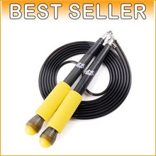 Load image into Gallery viewer, Ultra-Fast &amp; Durable Jump Rope: 9' PVC Cord with Advanced Swivel-Bearing Tech