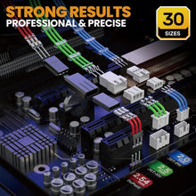 Load image into Gallery viewer, Versatile Crimping Tool Kit for JST, Du Pont, and Molex - 27 Connectors Included