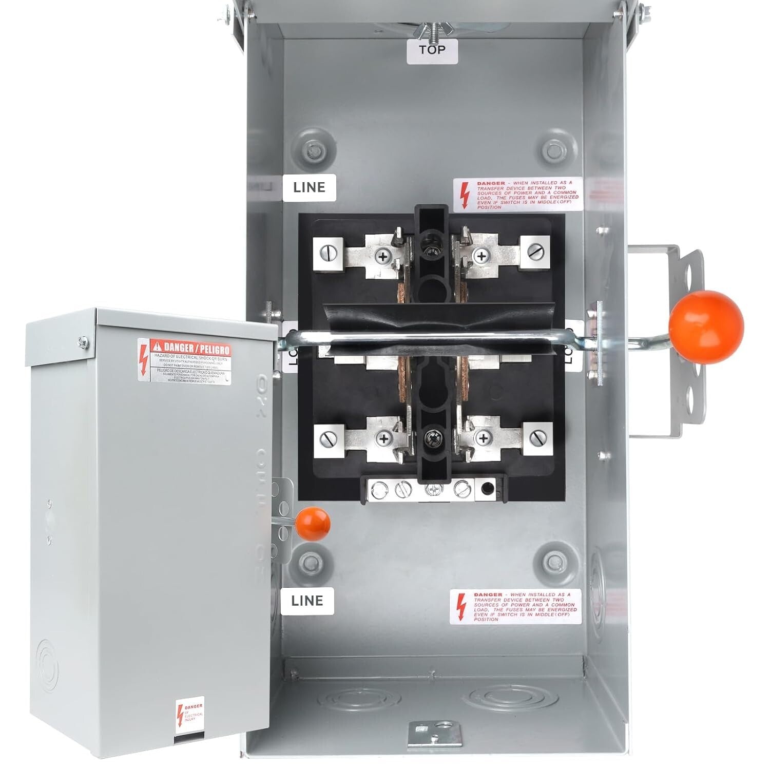 Heavy-Duty Generator Transfer Switch - 240V Double-Throw with Strong Stability