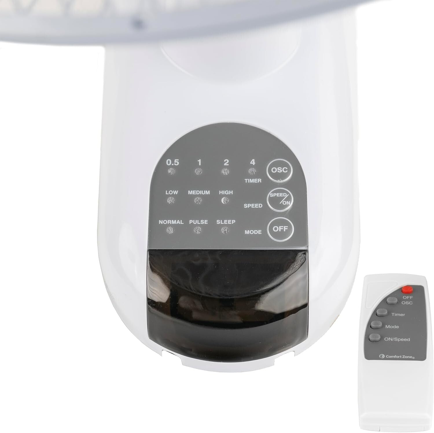 Adjustable 16-Inch Wall-Mount Fan with Remote - Perfect for Home, Office & Gym