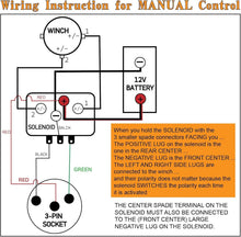 Load image into Gallery viewer, Heavy-Duty 12V Winch Solenoid Contactor with Pre-Wired Control Box &amp; Hand Switch
