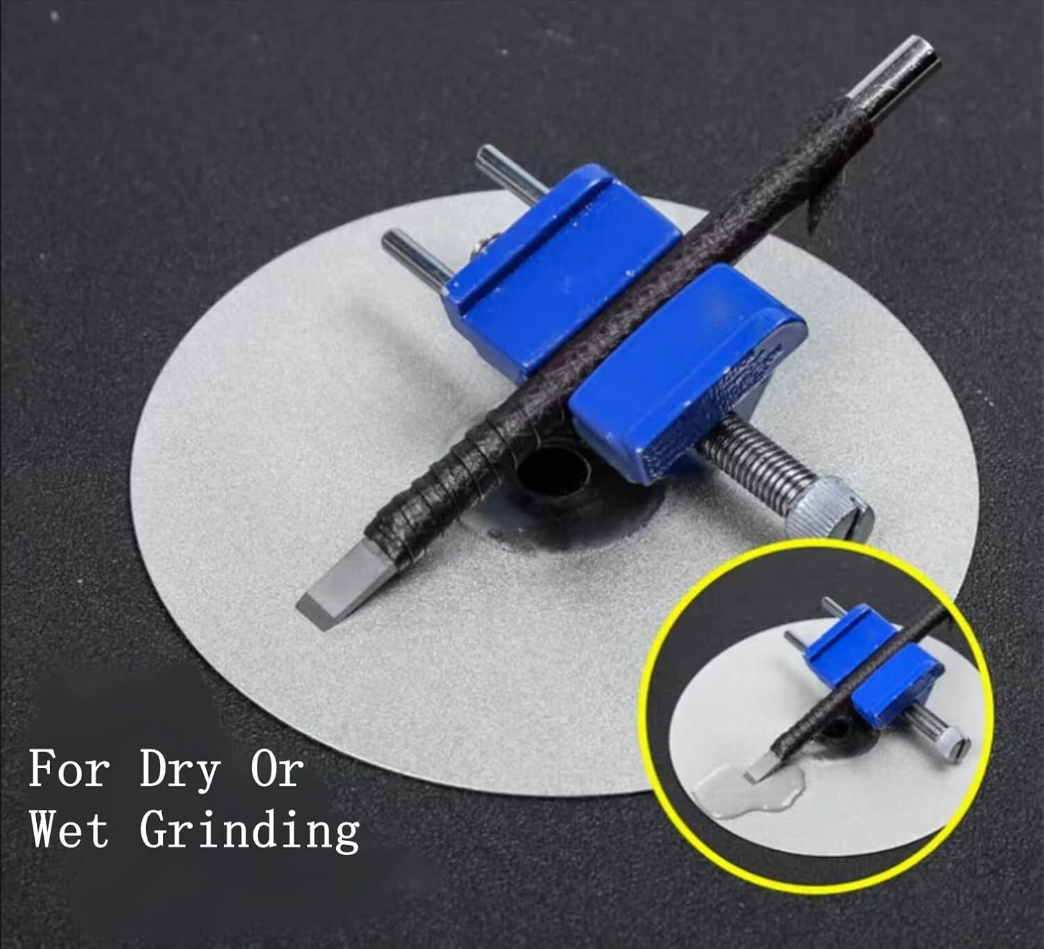 Diamond Flat Lap Disc Set (80-3000 Grit) for Jewelry Making & Glass Grinding