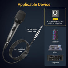 Load image into Gallery viewer, Professional XLR Microphone with Hypercardioid Pickup for Crystal-Clear Sound