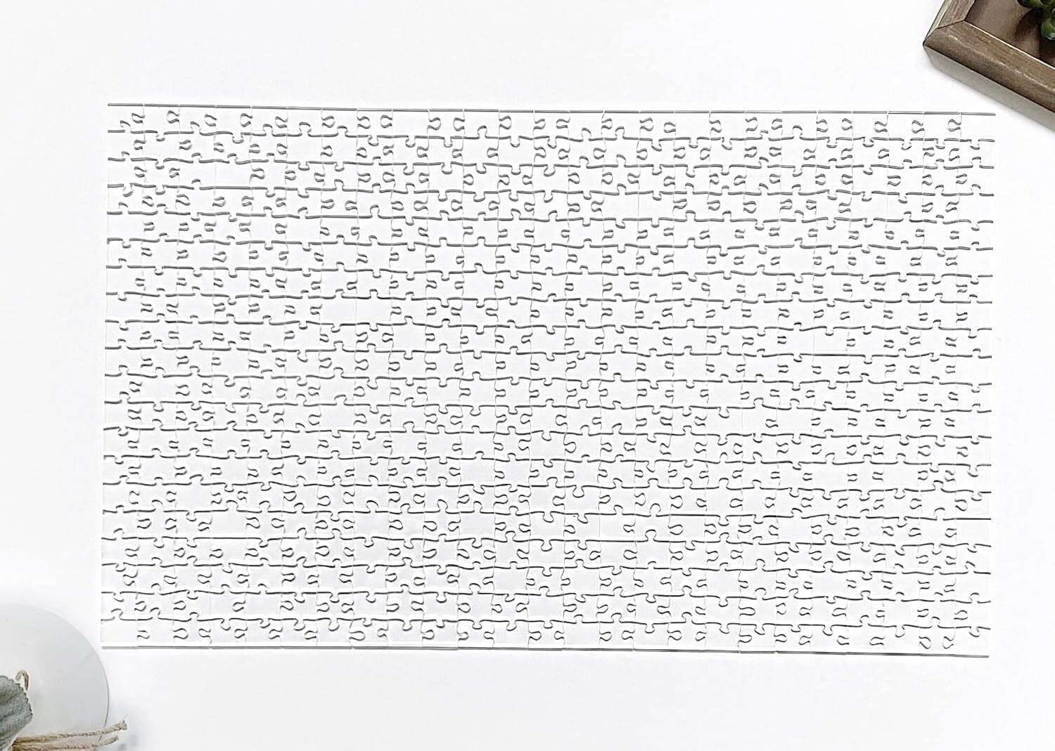 Clearly Impossible 500 Piece Acrylic Jigsaw Puzzle for Adults - Modern Challenge