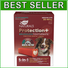 Load image into Gallery viewer, Natural Breath Freshening Dog Chews - Prevent Plaque for Medium Breeds, 54oz
