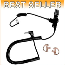 Load image into Gallery viewer, EP1089SC Professional Radio Communication Earpiece with Retractable Cable