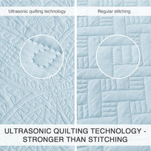 Load image into Gallery viewer, Durable and Stylish California King Size Quilt Set with Coin Pattern - 3 Pieces