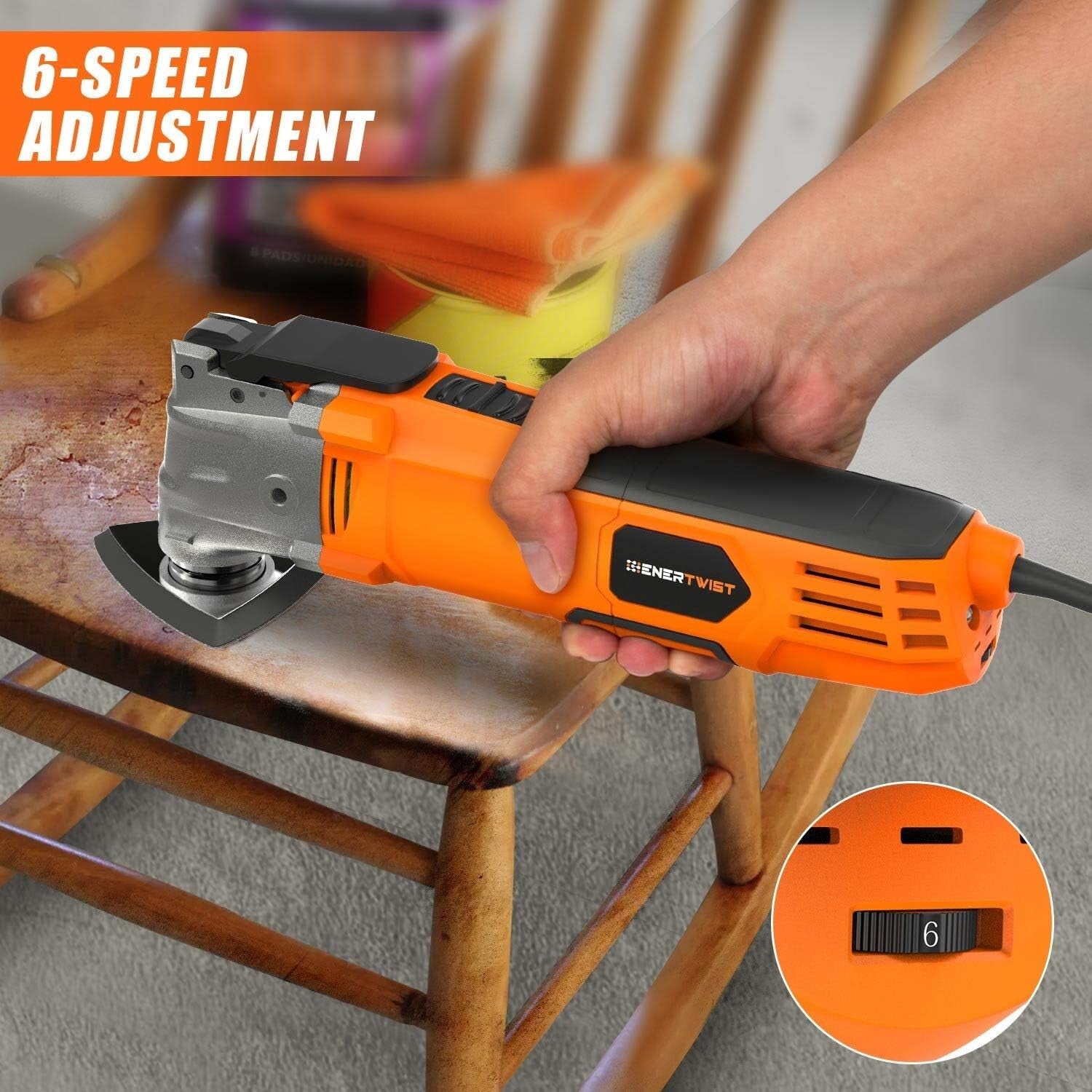 4.2 Amp Oscillating Multitool Kit with 31 Accessories - Ultimate DIY Solution