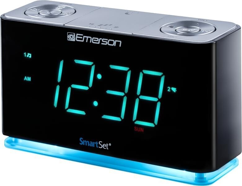 Personalized Bluetooth Alarm Clock Radio with USB Output for Effortless Mornings