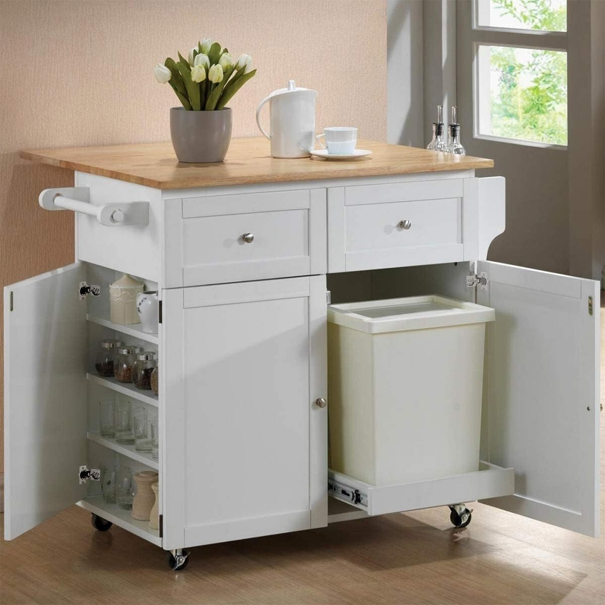 Quiet & Safe 20 Pieces 3/8 Inch Overlay Soft Close Cabinet Hinges - 105° Angle