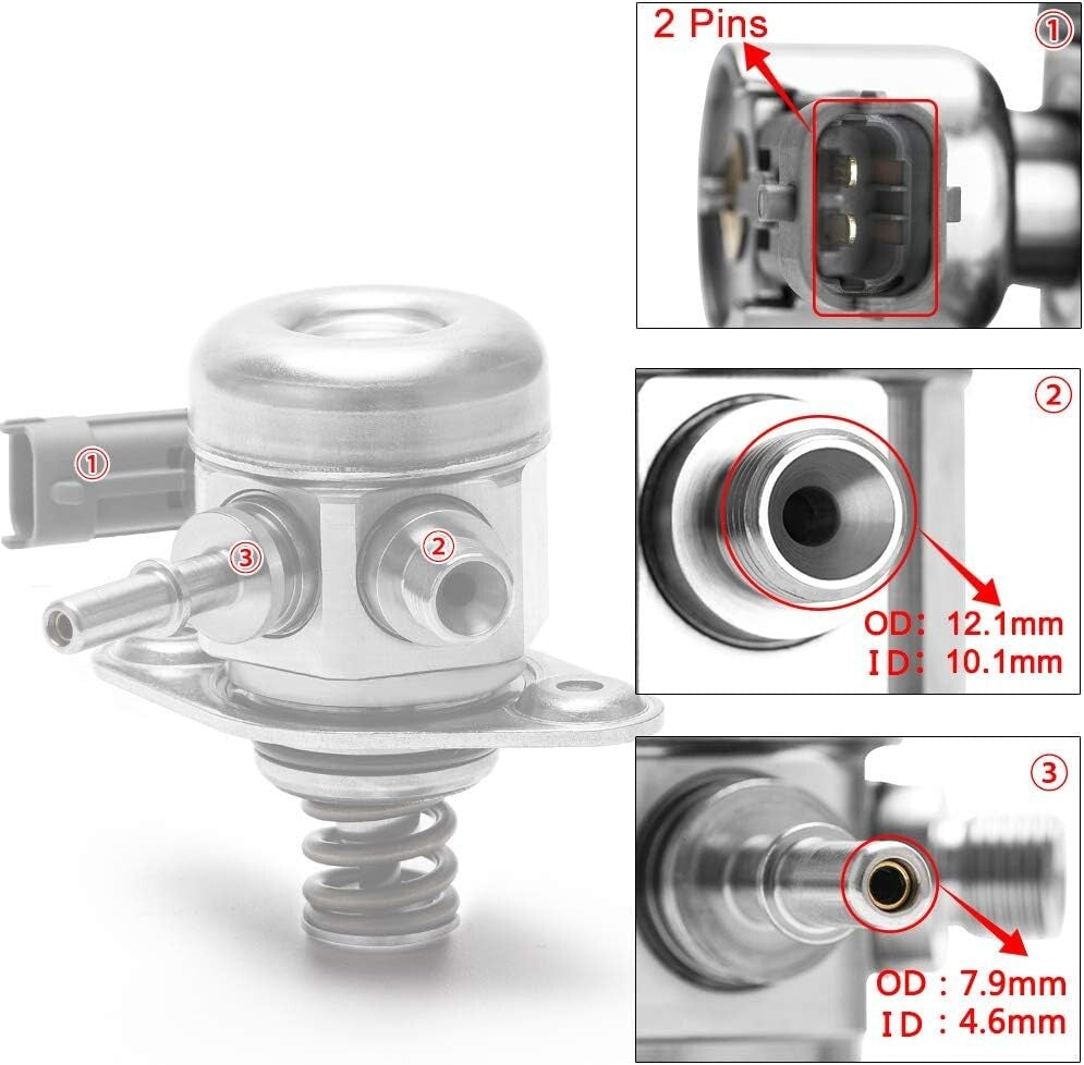 Direct Replacement Fuel Pump for Hyundai Sonata 09-14 & Kia Sorento 09-15 Models
