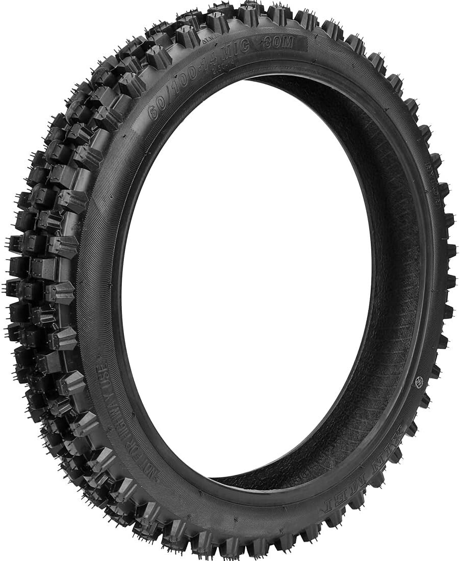 Durable 60/100-14 Tire & Inner Tube Combo for Off-Road Motocross Riding