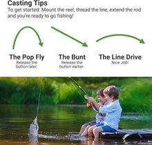 Load image into Gallery viewer, Youth-Friendly Fishing Gear: 65 Inch Telescoping Rod &amp; Fully Stocked Tackle Box