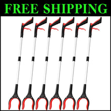 Load image into Gallery viewer, Elderly Mobility Aids - 6 Pack 32 Inch Grabber Reachers with Non-Slip Grip