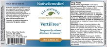 Load image into Gallery viewer, VertiFree: Safe, Effective Relief for Dizziness and Nausea - Homeopathic Tablets
