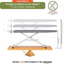 Load image into Gallery viewer, Compact Professional Ironing Board with Adjustable Height and Heat Protection