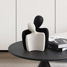 Load image into Gallery viewer, Stylish Anti-Slip Ceramic Couples Ornament - Modern Love Sculpture for Any Room