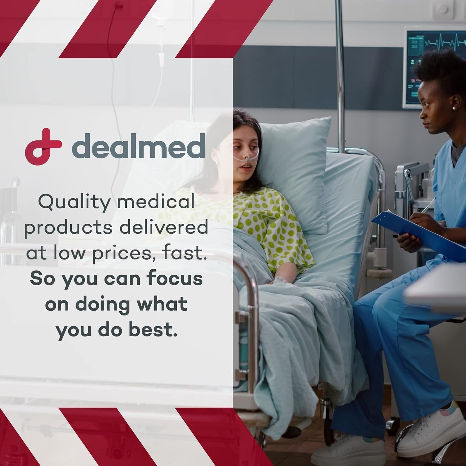 7ft Lightweight Nasal Cannula with Crush Resistant Design – 50 Pack for Adults