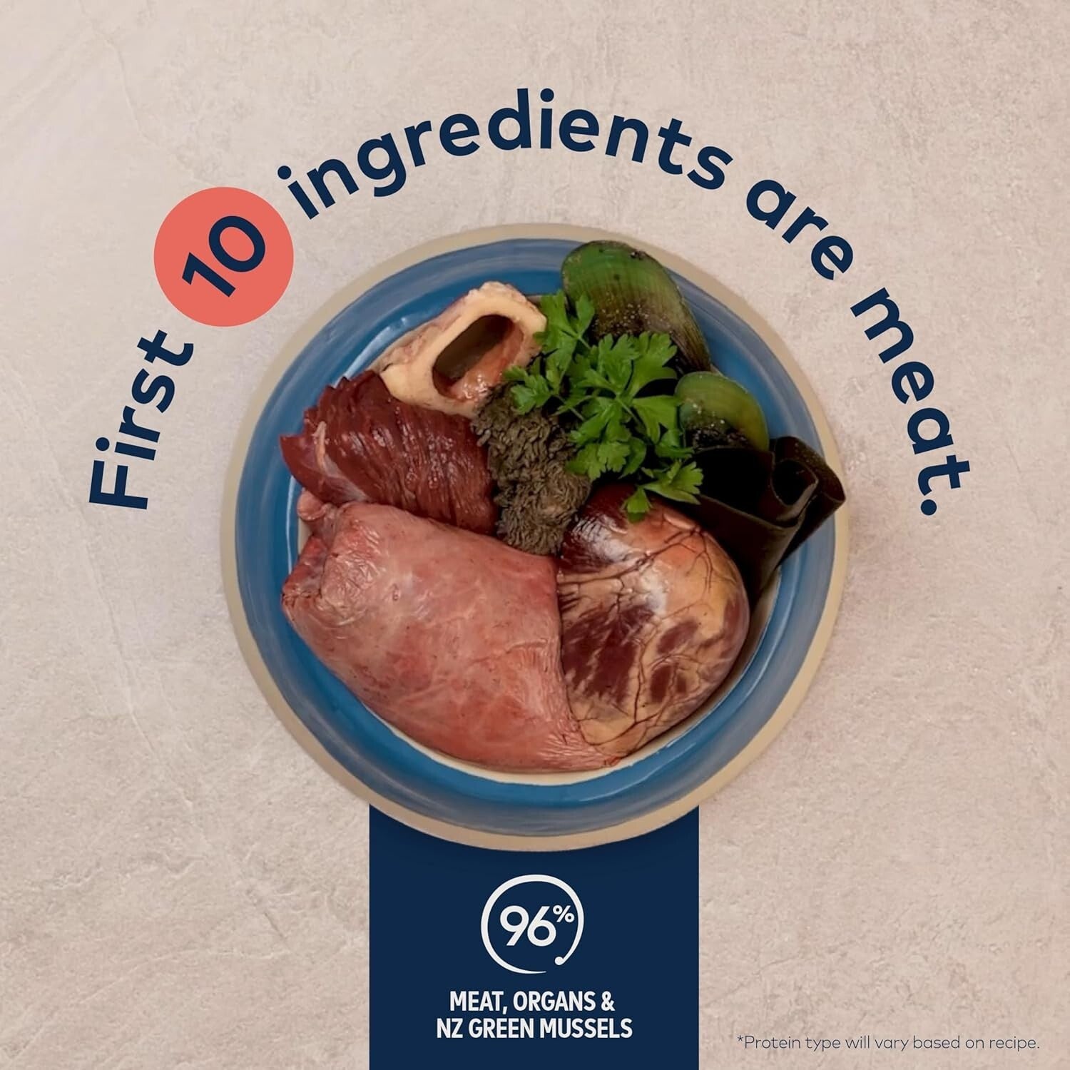 Peak Air-Dried Dog Food - Beef, High Protein, All Natural, 2.2 lb - Grain Free