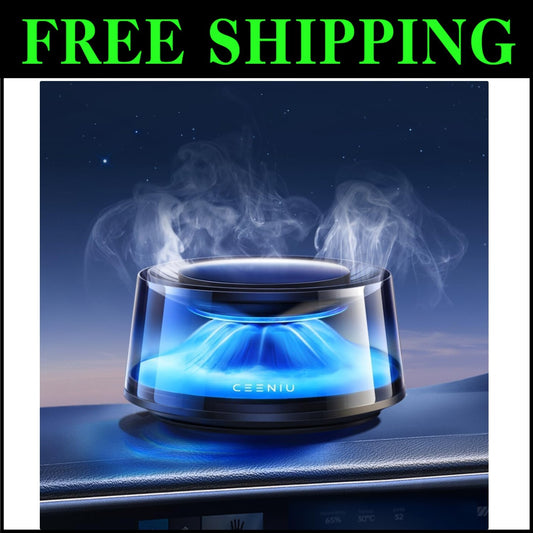 Adjustable Intensity Car Air Fresheners Diffuser - New Car Scent, 4 Months Fresh