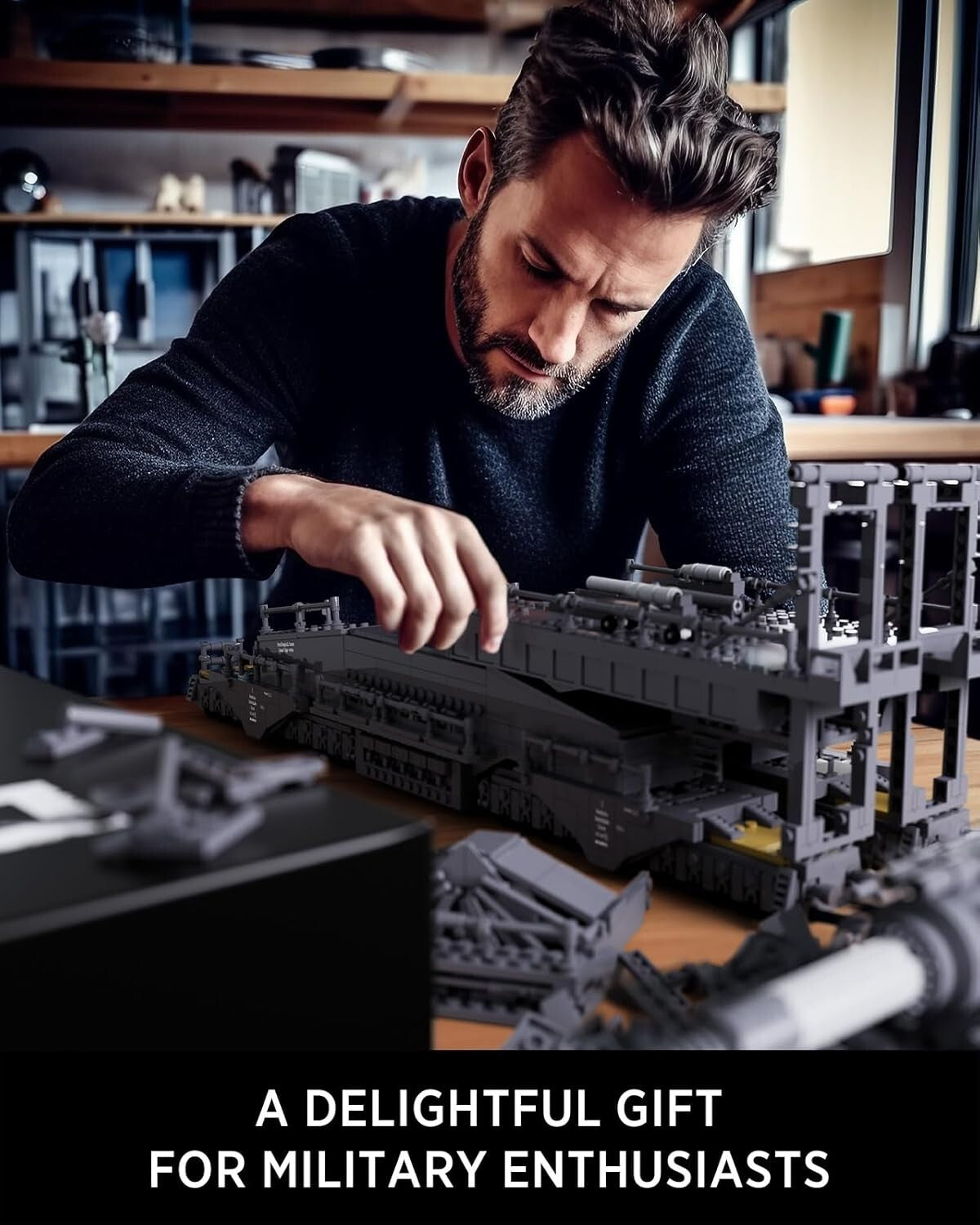 Dora WW2 Classic Model Kit - Engaging Military Building Experience for Adults