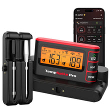 Load image into Gallery viewer, Wireless Bluetooth Meat Thermometer with App and Unlimited Range – 1050°F