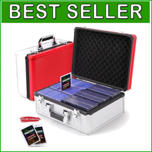 Load image into Gallery viewer, Premium Rigid Storage Box for Trading Cards - EVA Foam Interior Included