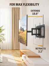 Load image into Gallery viewer, Durable TV Wall Mount for 42-86" TVs - Easy Install, Centering &amp; Glare Reduction