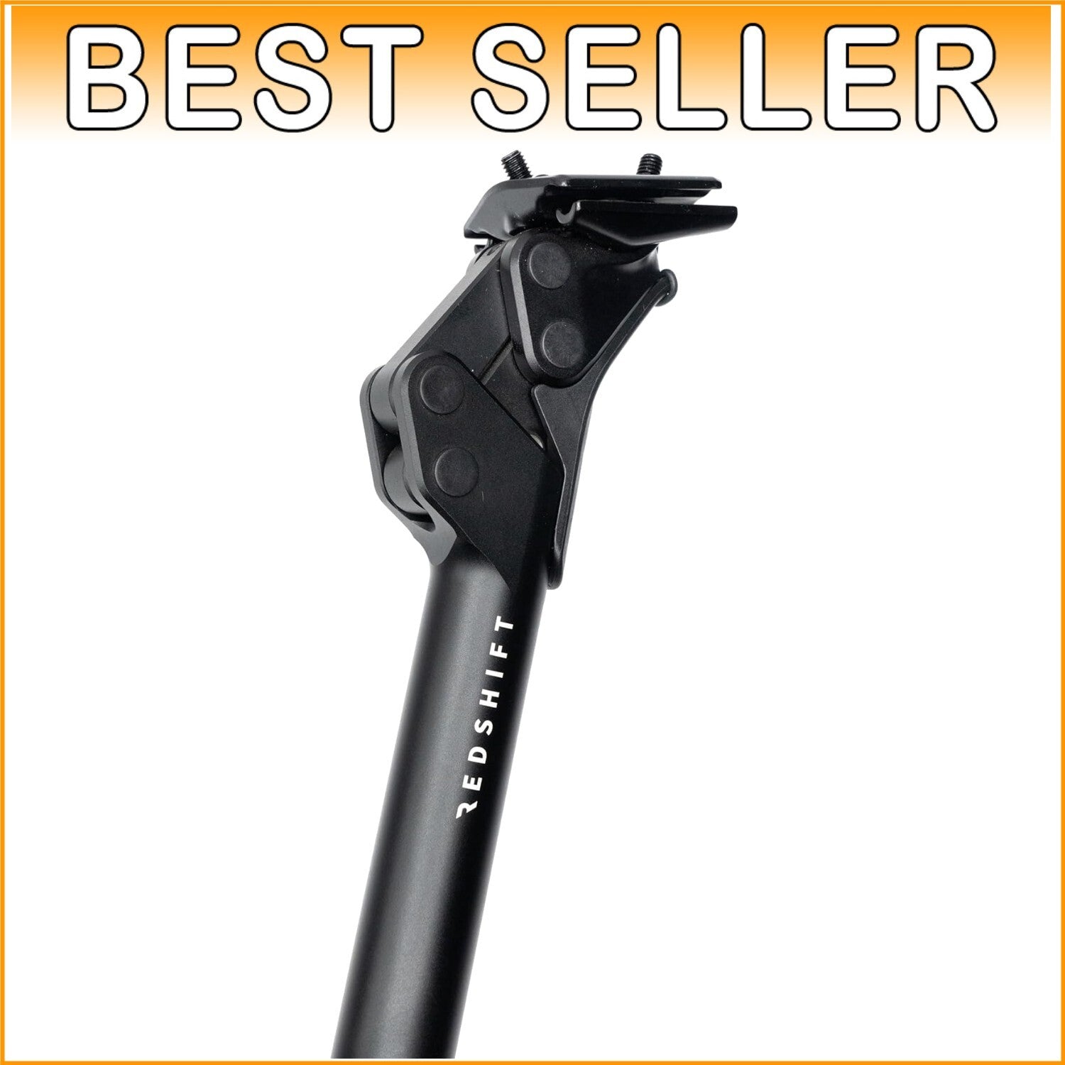 Adjustable Shock-Absorbent Seatpost: Comfortable Ride for Gravel & Hybrid Bikes