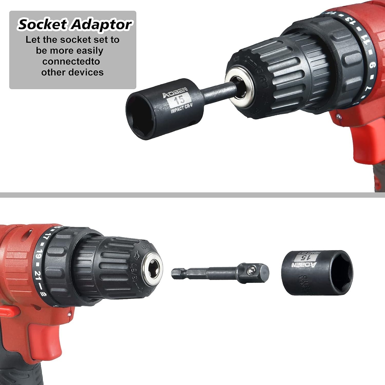 Comprehensive 49-Piece Socket Set: 3/8-Inch Drive with Extensions & Adaptors