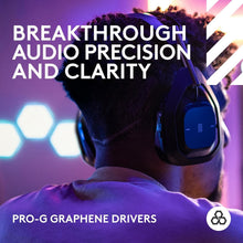 Load image into Gallery viewer, Astro A50 X Wireless Headset with Graphene Audio, 24 hr Battery &amp; Mic - Black
