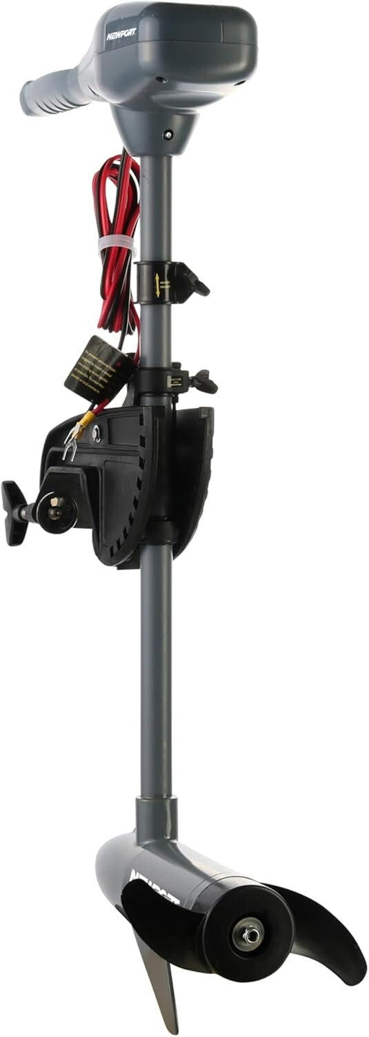 Saltwater Trolling Motor 36lb Thrust with 24" Shaft & LED Battery Indicator