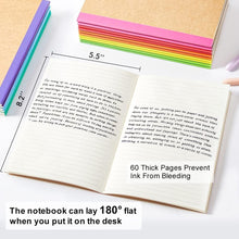Load image into Gallery viewer, Durable and Colorful 96-Pack Lined Notebooks - Ideal for Notes &amp; Journaling