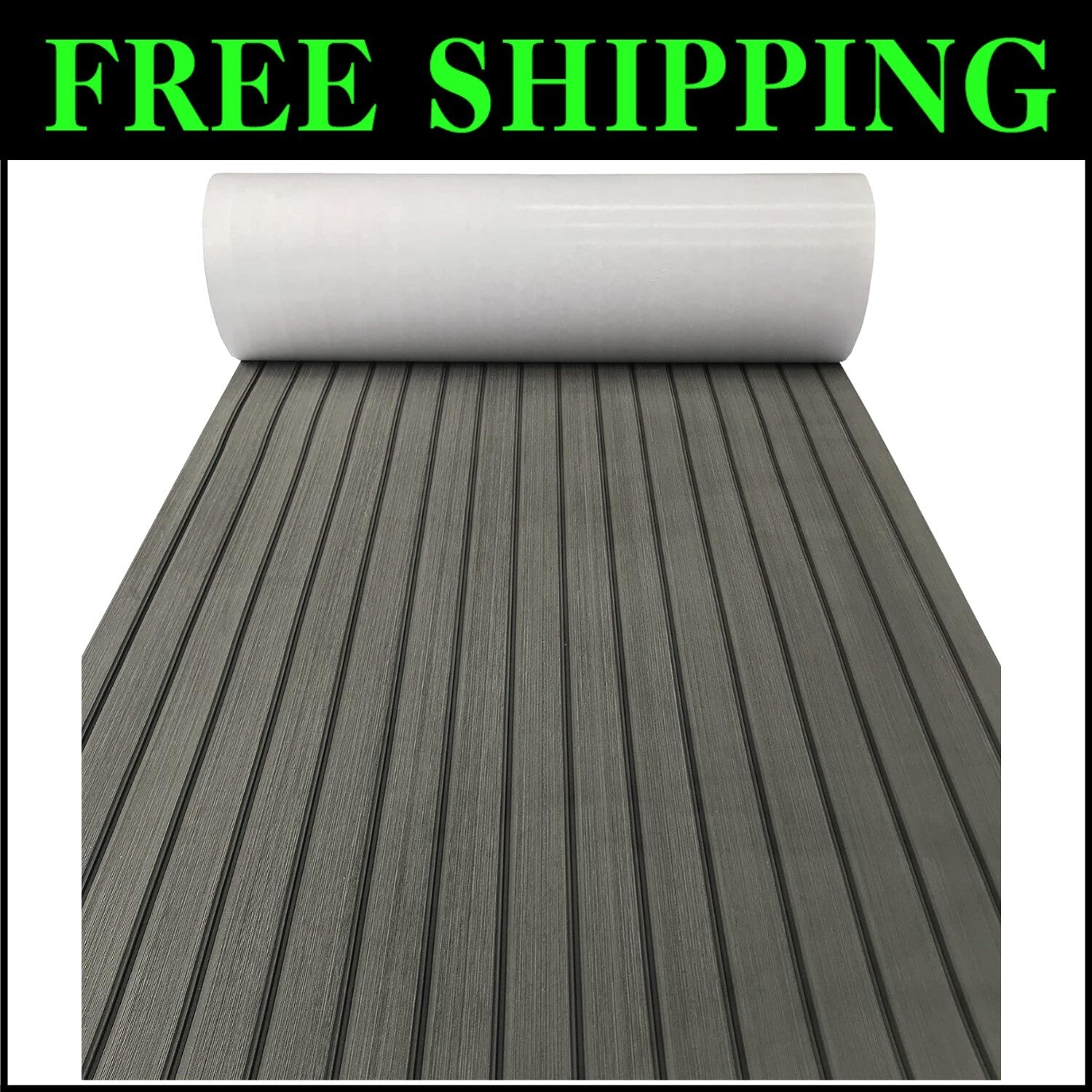 Durable Self-Adhesive EVA Marine Mat - Customizable Non-Slip Boat Flooring