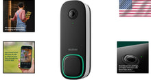 Load image into Gallery viewer, Smart HD 1080p Wired Video Doorbell Camera with Night Vision &amp; 2-Way Talk
