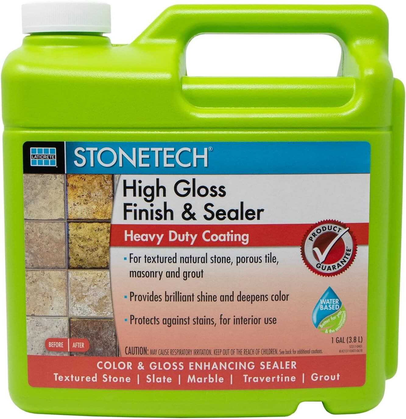 1 Gallon Silicone Water-Based High Gloss Sealer for Durable Surface Protection