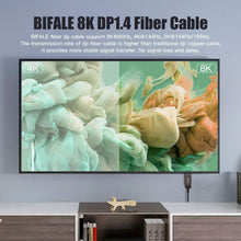 Load image into Gallery viewer, 8K Fiber Optic DisplayPort Cable - 25ft, VESA Compatible, Heavy Duty Connector
