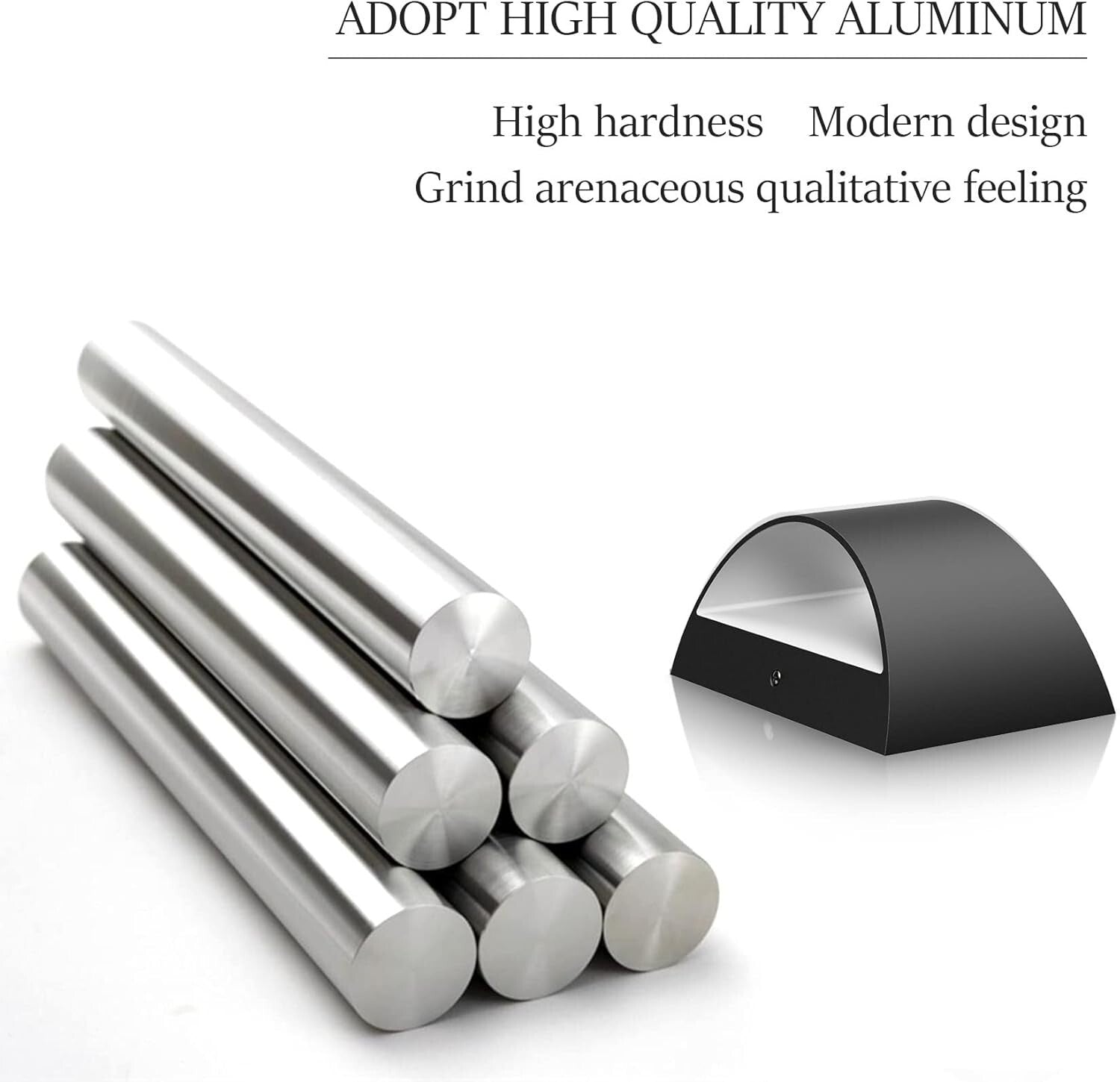 Energy-Efficient Black LED Wall Light with Replaceable G9 Bulb - Modern Elegance