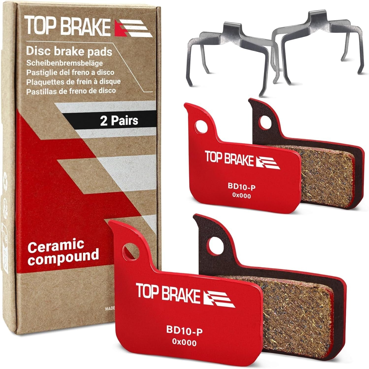 Exceptional Stopping Power Brake Pads - Fit for AVID SRAM & All Mountain Bikes