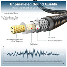 Load image into Gallery viewer, Premium 50ft 90-Degree RCA to RCA Subwoofer Cable - Dual Shielded Excellence
