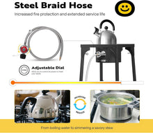 Load image into Gallery viewer, Compact 100,000 BTU Propane Camping Stove - Quick Assembly and Portability